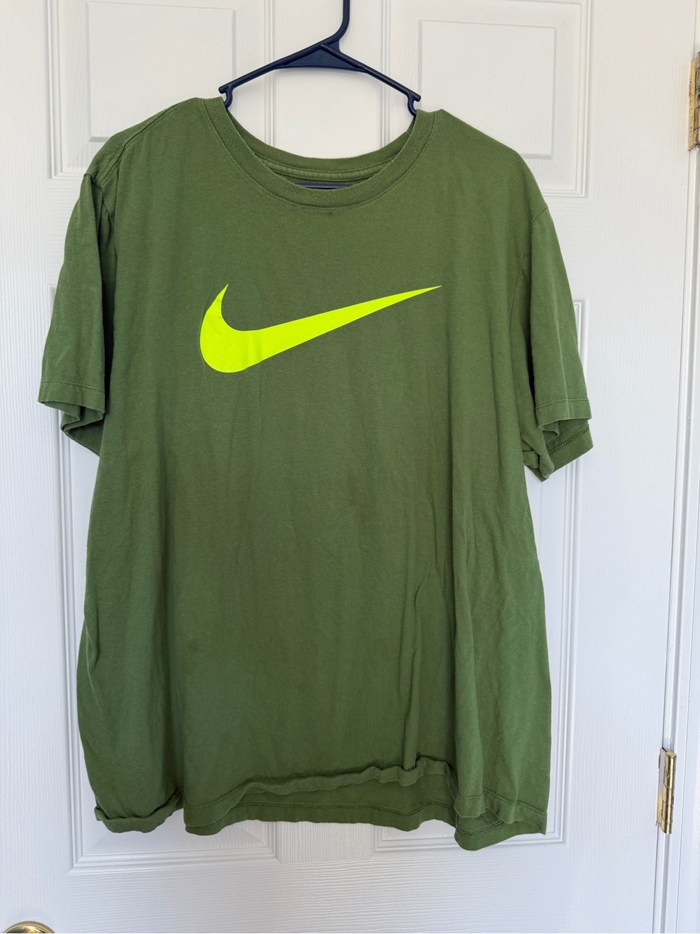 Men's Green Nike Tee Shirt Size XXL